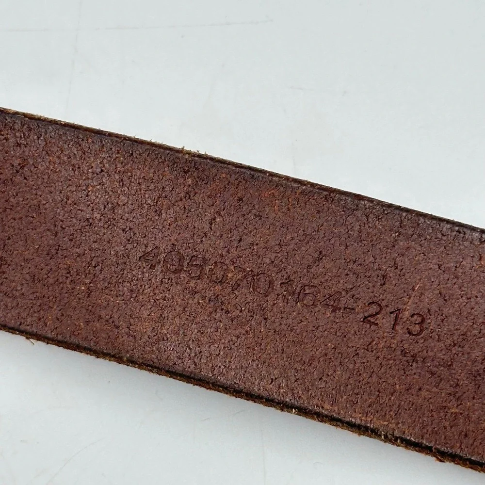 Polo Ralph Lauren Mens Brown Genuine Leather Belt Size 36 405070164-213